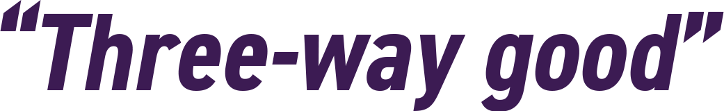 Three-way good
